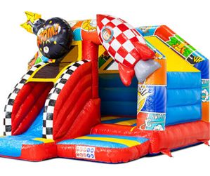 Slide-Combo-Comic-Springkussen Slide Combo Comic Springkussen